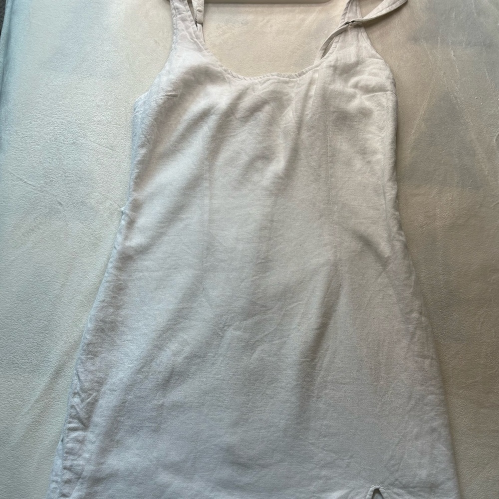 abercrombie & fitch white dress